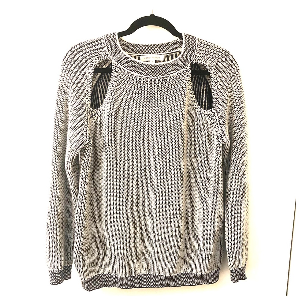 Honey Punch peek hole sweater
